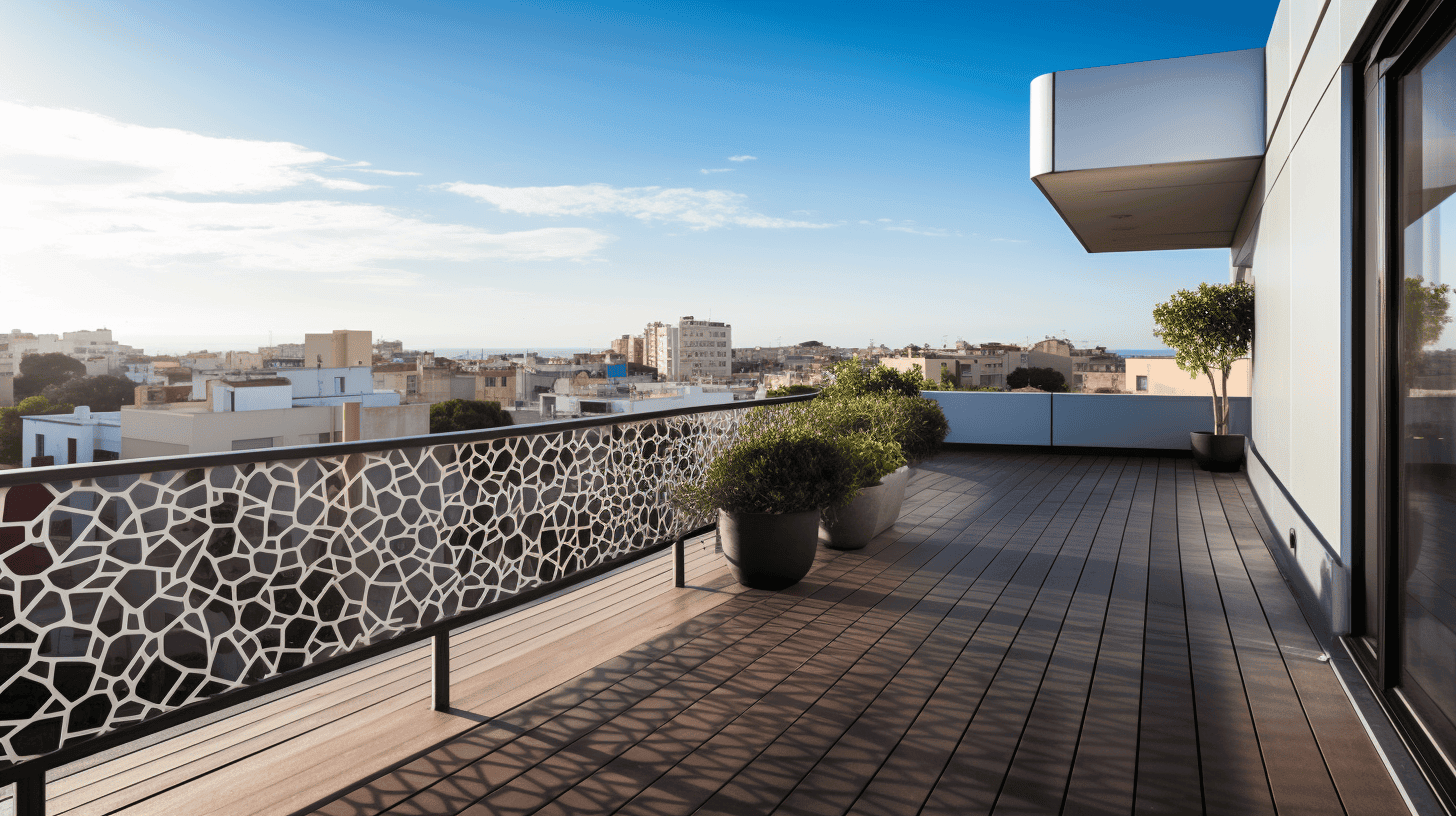 Reforma de terraza en Reus con estilo moderno